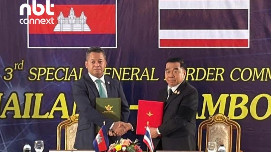 Thái Lan - Campuchia ký tuyên bố chung về ngừng bắn 72 giờ